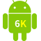 Aplicativo 6K para Android